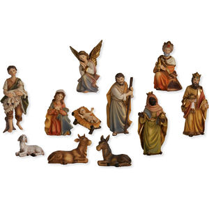 Ensemble de figurines et de jouets de Noël Markus, 11 pièces, 11 cm de hauteur, Polybox (9006935013160) - Product Image 1