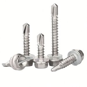 Tornillos hexagonales hechos a medida M2 M6, tornillos para muebles, tornillos hexagonales de cabeza plana grande, acero inoxidable 304, chapados en zinc negro - Product Image 1