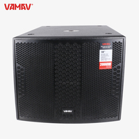VAMAV Bocina Profesional Nova TX18S 1000W  RMS EFECTOS DSP AMPLIFICADOR CLASE D Subwoofer De Madera De 18 Pulgadas