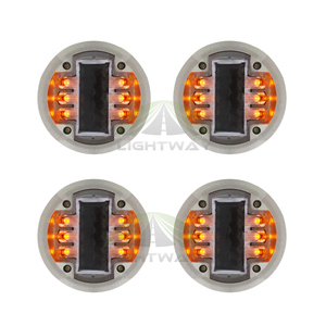 Reflector Solar <span class=keywords><strong>de</strong></span> Aluminio para Pavimento G105, Tipo Tachuela, para Carreteras - Product Image 1
