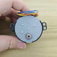 Moteur synchrone 50KTYZ 220V 6W à faible vitesse et couple élevé, micro-moteur AC pour incubateur d'œufs, barbecue, support rotatif de présentation