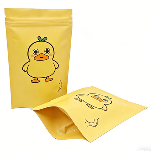 High Quality PE Stand Moisture Proof Coffee Scrub Skin Care Lotion Resealable Zipper Top Pouch Private <b>Label</b> Custom Plastic Bag - Product Image 4