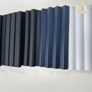 DIY &amp; Dowel Feature PVC <strong>Wall</strong> <strong>Wood</strong> Slat <strong>Wall</strong> <strong>Panels</strong> Each 3D <strong>Wall</strong> <strong>Panels</strong> for Interior <strong>Wall</strong> Decor Modern Sideboard for Living Room - Product Image 4