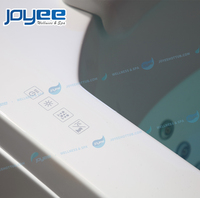 Baignoire Balnéo Intérieure JOYEE avec TV, Jacuzzi en Acrylique pour 2 Personnes, Douche LED