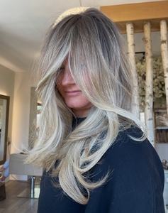 Perruques en cheveux russes pour femmes européennes, personnalisées, couleur balayage, ondulations lâches, perruque frontale en dentelle 13x4 sans colle - Product Image 1