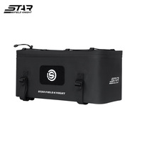 Sac de casque de moto Star Knight en aluminium, boîte de rangement étanche de 18 pouces