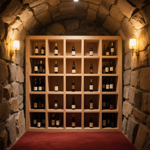 Tùy Chỉnh Bằng Gỗ Rượu Vang Giá Thiết Kế Thông Minh Rượu Vang Hầm Hệ Thống Được Xây Dựng Trong Tủ Rượu Vang Cho Nhà Thương Mại - Product Image 6