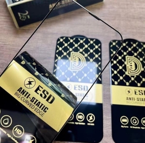 2024 Venta caliente Hi-<span class=keywords><strong>Q</strong></span> Escape instantáneo Protector de pantalla antiestático para <span class=keywords><strong>iPhone</strong></span> 16 Pro Max ESD Glass <span class=keywords><strong>iPhone</strong></span> 15 Pro Max Big Arc Glass - Product Image 4