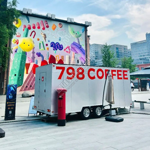 Rimorchio Mobile per Fast Food in Acciaio Inox Zincato, Garanzia di 1 Anno, Resistente alla Ruggine, <span class=keywords><strong>Dimensioni</strong></span> Personalizzabili - Product Image 2