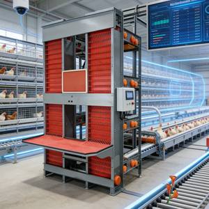 Sistema Integrado de Grado Comercial para Jaulas de Aves de Corral, Equipo de Cría de Pollos, Sistema de Alojamiento Avícola, Incubadora - Product Image 1