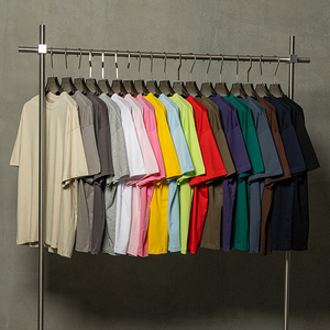 เสื้อยืดโอเวอร์ไซส์วินเทจสำหรับผู้ชายไซส์ใหญ่ พิมพ์ลายกราฟิกแบบแอซิดวอชตามสั่ง พิมพ์ลายด้วยเทคนิค DTG น้ำหนัก 180 กรัม สไตล์สตรีทแวร์ - Product Image 3