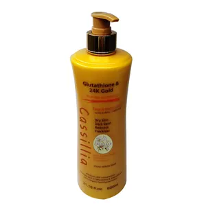 24K gold intense whitening dry skin dark spot redness freckless nature organic reach vitamin C E supplier body lotion