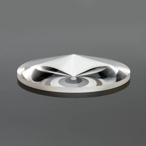 High Quality UVFS <strong>Plano</strong> <strong>Convex</strong> Conical Optical Component Axicon <strong>Lens</strong> - Product Image 5
