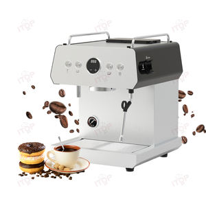 Lujo 2 en 1 con Espumador de leche pequeño profesional Latte Cappuccino Espresso cafetera máquina para uso doméstico - Product Image 3