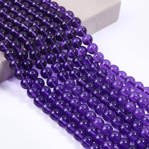 Material de iluminación de cristal de cuentas de cristal de alta transparencia para pulseras y collares hechos a mano DIY - Product Image 2