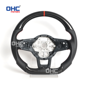Volante de Fibra de Carbono Hydro-Dip para Volkswagen VW Gti <span class=keywords><strong>Golf</strong></span> <span class=keywords><strong>R</strong></span> Mk7 2015-2019 Mk7.5 <span class=keywords><strong>R</strong></span>-<span class=keywords><strong>Line</strong></span>, Envío desde Almacén en EE. UU. - Product Image 2