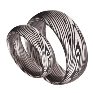 Hot selling Silver plated tungsten stainless steel rings men titanium rings fashion jewelry for men