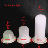 85mm Rechargeable Télécommande Petit Multi Couleur LED Changement de Couleur Source de Lumière Base pour Décoration Cube Boule Lampe de Table