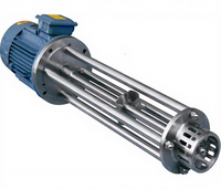 Homogénéisateur à Cisaillement Élevé Mobile Haute Efficacité Spx-300l, Machine d'Émulsification avec Moteur SUS316L pour le Broyage Cosmétique et Chimique
