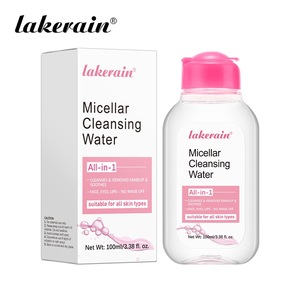 <span class=keywords><strong>Eau</strong></span> <span class=keywords><strong>micellaire</strong></span> nettoyante Lakerain 100 ml pour le visage, les yeux, les lèvres, démaquillant liquide hydratant, tonique, démaquillant - Product Image 1
