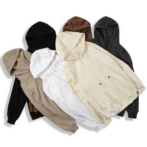 Sudadera con Capucha Estampada de Algodón con Logotipo Personalizado para Hombre, Sudadera de Alta Calidad, Gruesa, Talla Grande, Diseño Personalizado con Letras - Product Image 3