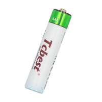Baterai Lithium AAA 1.5V Isi Ulang Tipe C 600mAh 1200 Siklus untuk Mouse Keyboard Jam