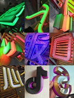 Imprimante 3D Industrielle UV pour Lettres Lumineuses Enseignes Publicitaires, Machine d'Impression pour Petites Entreprises