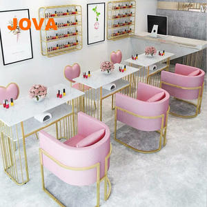 Atelier de manucure de Style rose, établi pour ongles, Design de studio de manucure - Product Image 3