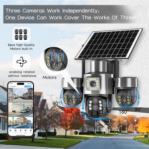 Nuova Telecamera di Sicurezza WiFi da Esterno Wireless Impermeabile IP66 con Visione Notturna a Colori, Rilevamento Movimento e Audio Bidirezionale - Product Image 2