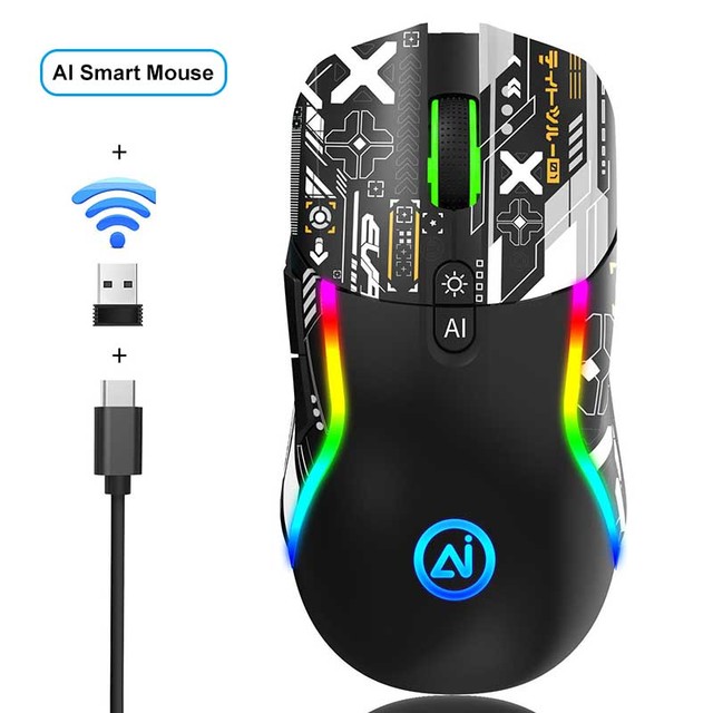 Hot Sale V28 Supports AI Translation Writing Drawing Mouse Computer Laptop Business Gaming 2.4G Wireless Mouse