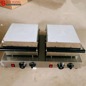 Лидер продаж, электрическая машина для закусок, коммерческая машина для производства вафель с двойной головкой - Product Image 5