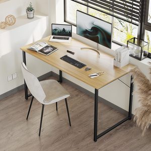 Bán buôn Walnut gỗ 48 inch máy tính bàn, gỗ hiện đại đơn giản phong cách bàn cho văn phòng nhà, nghiên cứu sinh viên viết bàn - Product Image 3