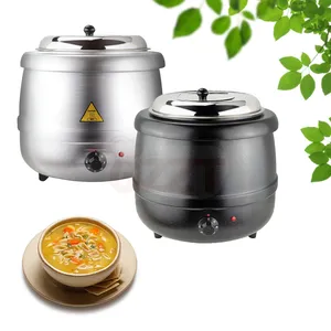 Chauffe-soupe en acier inoxydable, pour Buffet, serveur, chauffe-aliments électrique, chauffe-plats, marmite