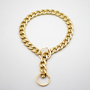 Kalung Hewan Peliharaan Rantai Salib Paduan Logam untuk Anjing & Kucing Hadiah Pernikahan Desain Berkilau Tali Anti Tarik Ukuran Kecil/Sedang/Besar - Product Image 5