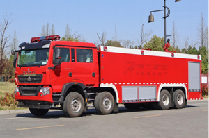 <span class=keywords><strong>Camion</strong></span> de pompiers résistant de réservoir d'eau de Sinotruk Howo 8*4 configuration de Double-cabine de 25 tonnes - Product Image 2