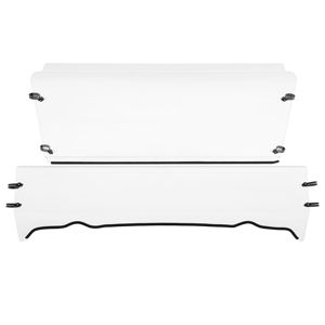 Nhựa rõ ràng kích thước đầy đủ phía trước kính chắn gió phù hợp Polaris Ranger XP 500 800 2009-2024 - Product Image 6