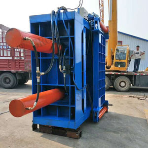 Presse à balles en plastique, compresse hydraulique de carton de <span class=keywords><strong>dessin</strong></span> <span class=keywords><strong>animé</strong></span>, machine électrique de conduite de déchets métalliques, compacteur à balles, prix de la machine - Product Image 5