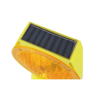 Luce di Segnalazione Solare per Barriere Stradali, Luce Lampeggiante Solare, Luce di Avvertimento <span class=keywords><strong>LED</strong></span> Solare - Product Image 4