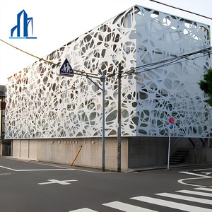 Revestimiento de Pared Exterior, Panel de Aluminio Perforado y Tallado, Revestimiento de Fachada - Product Image 5