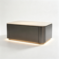 Base de table à sable portable, rotative et amovible sur mesure |   Différents styles, tailles, fonctions, rangements, roulettes, éclairage LED flottant en option