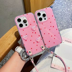 Custodia Portatile per <span class=keywords><strong>iPhone</strong></span> 15 14 13 iPad con Glitter per Ragazze, Design Coreano Semplice in Materiale TPU con Supporto per Telefono Incluso - Product Image 2