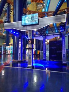 New Large Indoor/Outdoor VR <strong>Multiplayer</strong> <strong>4</strong> Players Shooting Game Platform with Metal VR Space Adventure Machine - Product Image 4