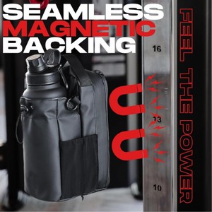 Borsa a tracolla magnetica da <span class=keywords><strong>palestra</strong></span> in PVC per <span class=keywords><strong>uomo</strong></span> donna | <span class=keywords><strong>Palestra</strong></span> Fitness esercizio da viaggio | Accessori magnetici per tenere lontani gli articoli borsa da <span class=keywords><strong>palestra</strong></span> - Product Image 2