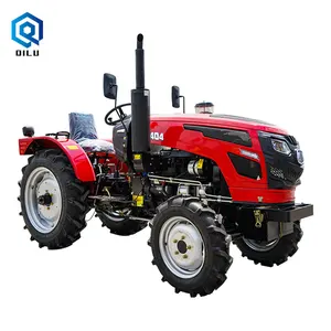 Agrícola multifuncional de 4 ruedas para invernadero, tractor pequeño para agricultura 4x4, tractor de granja 4wd