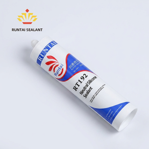 Scellant adhésif neutre en <span class=keywords><strong>silicone</strong></span> transparent, antifongique, pour le jointement des joints, pour le travail du <span class=keywords><strong>bois</strong></span> et la construction, intérieur/<span class=keywords><strong>extérieur</strong></span>, résistant aux intempéries - Product Image 1