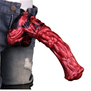 1114g Realistic Soft Huge Animal <b>Dildo</b> Silicone Thick Horse Genitals Penis Masturbation Suction Cup Dick Woman Man Anal Sex Toy - Product Image 1