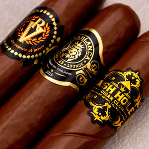 Personalizado Cigarros Etiqueta, высококачественная бумага, тисненая Золотая фольга, горячая печать, сигарная лента, этикетка, кольцо Anillo Para Puros - Product Image 6