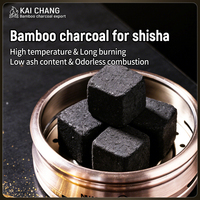 Charbon spécial pour chicha, arabe, personnalisable, haute densité, faible teneur en cendres (<5%), charbon carré pour chicha