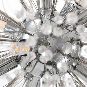 आधुनिक सोने के डैंडेलियन क्रिस्टल चंडेलियर छत लाइट होम सजावट लक्जरी नडोर्डिक पेंडेंट लाइटिंग लैंप डिजाइन लिविंग रूम - Product Image 6