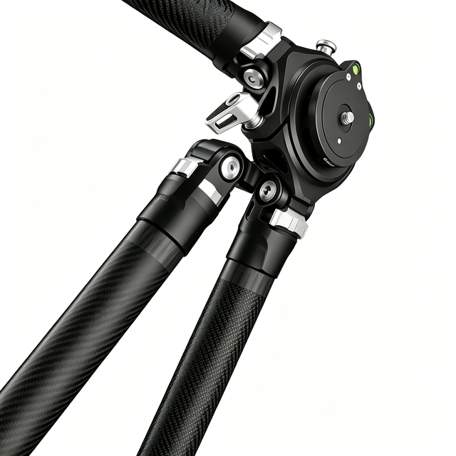 XT9S Tripod for Camera Carbon Fiber Tripod Camera Professional Heavy Duty Stand Camcorder Telescope Smartphone Max Load 40kg